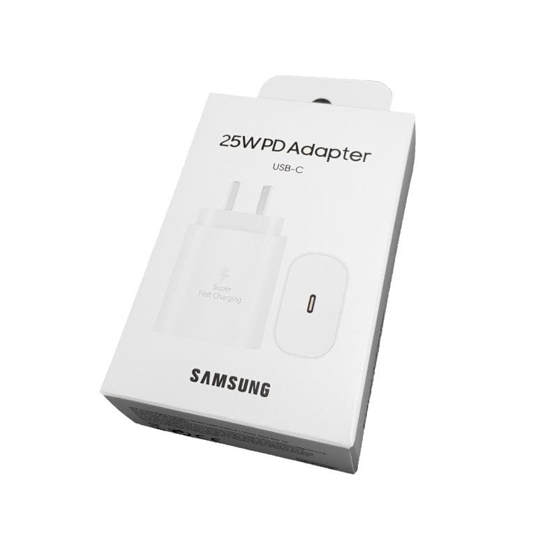Adaptador De Carga Samsung 25W Pd Tipo C A Tipo C En Blister Premium Blanco - Imagen 1