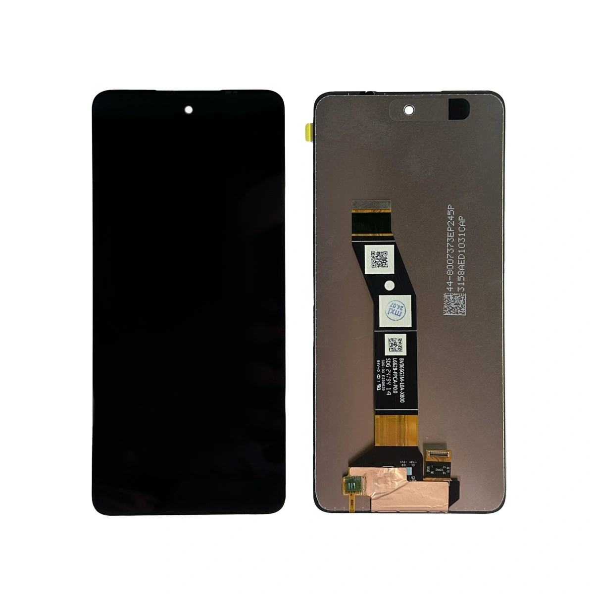 Modulo Motorola Moto E14 XT2421-12 - G04 XT2421-2 - G04S XT2421-7 - G24 XT2423 - G24 Power XT2425 Sin Marco - Negro Original - Imagen 1