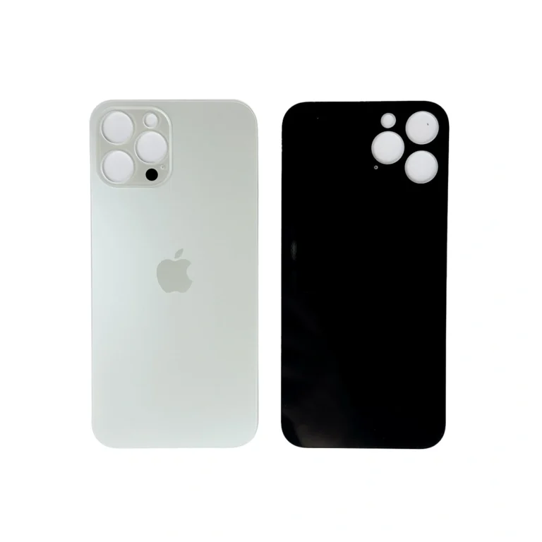 Tapa Trasera Iphone 12 Pro Max Sin Lente De Camara - Gris Claro - Premium - Imagen 1