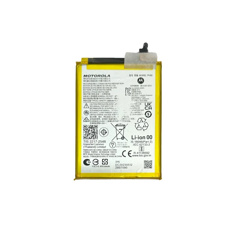 Bateria Motorola Ph50 Moto G23 XT2333 Recuperado Sin Uso - Original - Imagen 1