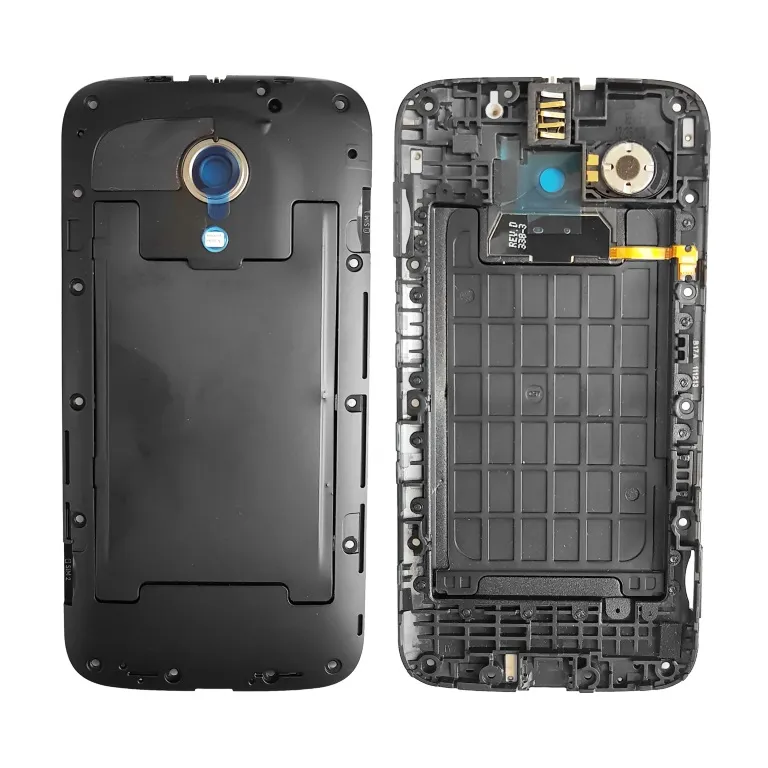 Cover Trasero Con Parlante Y Jack De Auricular Motorola Moto G XT1032 Con Lente - Negro Nuevo - Imagen 1
