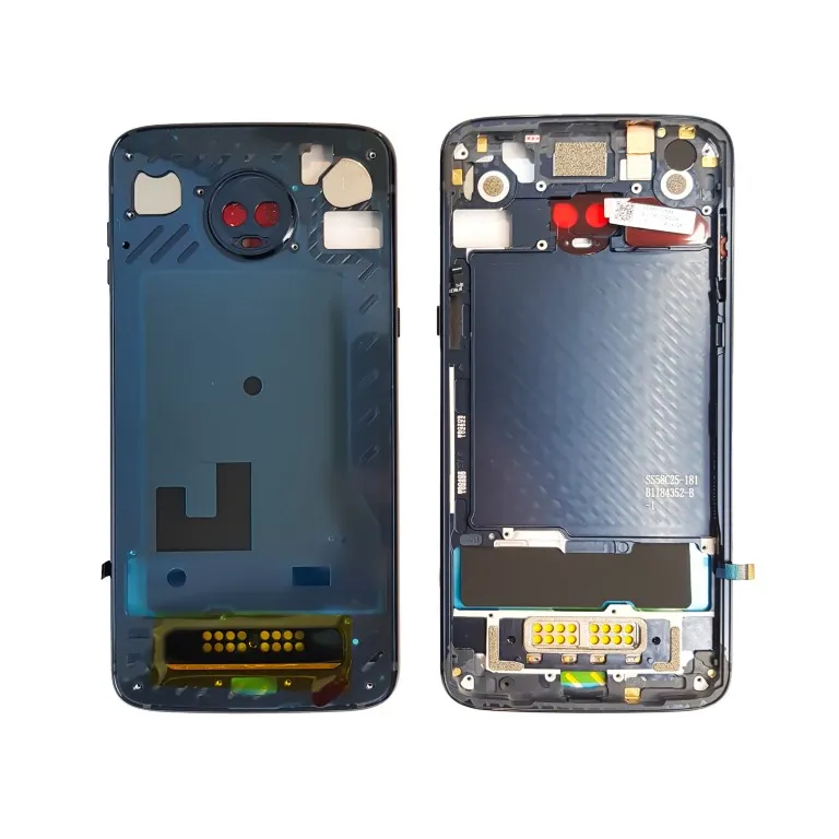 Marco Medio Motorola Moto Z3 Play XT1929 Sin Lente - Azul Nuevo - Imagen 1