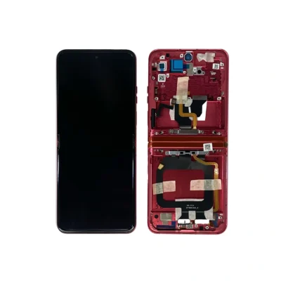 Modulo Motorola Moto Razr 40 Ultra XT2321 Recuperado Clase B Con Marco - Rojo Original